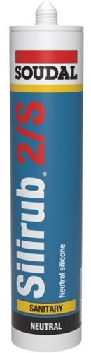 Soudal silirub 2s | sanitairkit | grijs | 300 ml - 104846
