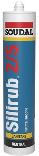 Soudal silirub 2s | sanitairkit | licht grijs ral 7038 (manh) | 300 ml - 102307