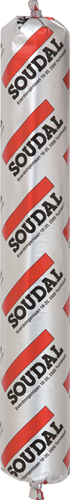 Soudal soudaseal 222 lm | hybride polymeer voegkit | 600 ml | zwart - 126908