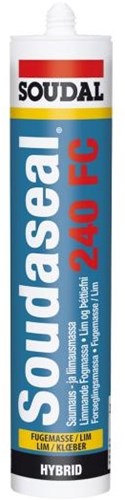 Soudal soudaseal 240 fc | lijmkit | grijs | 290 ml - 105027