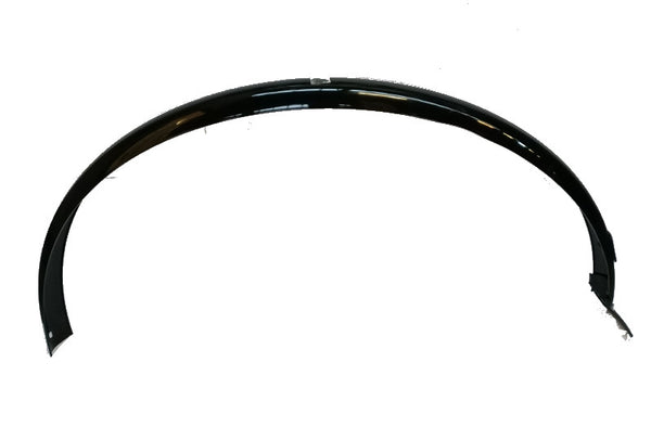 Achterspatbord zwart 28 48mm breed