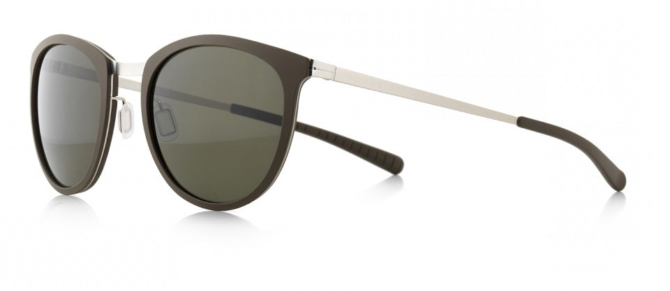 zonnebril Stance unisex panto matbruin groen