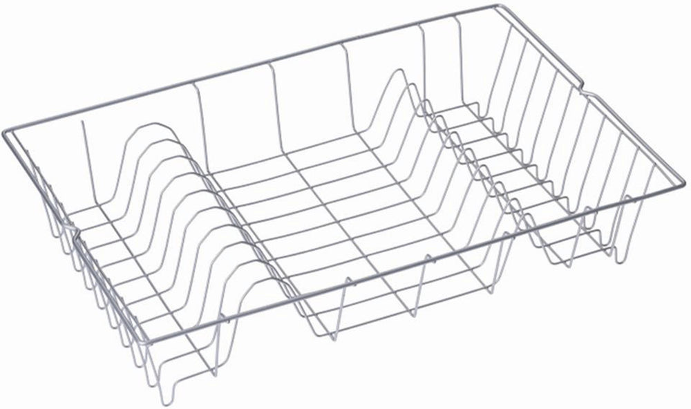 Tomado metaltex colonia afdruiprek 48x30x10cm metaal polytherm zilverkleur gecoat