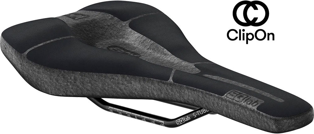 Sqlab 6ox clipon infinergy® ergowave® active 2.1 mig s-tube saddle | 14cm