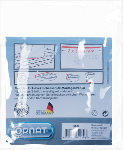 Cornat elastische strip zigzag wi - sszi