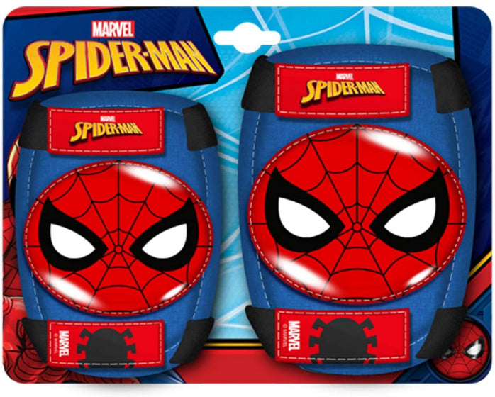 Marvel Skatebescherming 5-delig Blauw Rood one-size