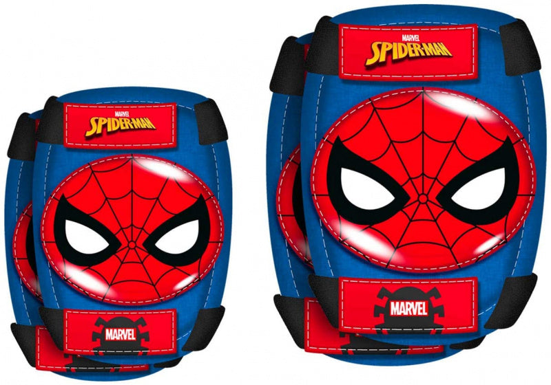 Marvel Skatebescherming 5-delig Blauw Rood one-size