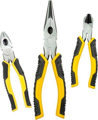 Stanley handgereedschap dynagrip tangenset cg 3-delig 150mm | stht0-75094 - stht0-75094