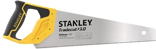 Stanley handgereedschap stht20355-1 houtzaag tradecut fijn 450mm 11 tpi - stht20355-1