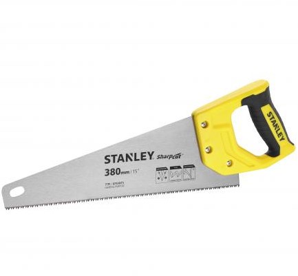 Stanley handgereedschap stht20366-1 universele zaag sharpcut 380mm 7 tpi - stht20366-1