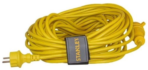Stanley verlengsnoer 10 meter h05vv-f 3x1,5mm² ip44 - sta275134