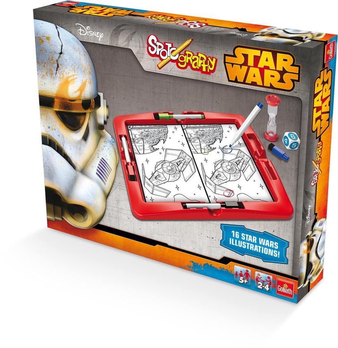 Goliath star wars spotografie verstop de verschillen