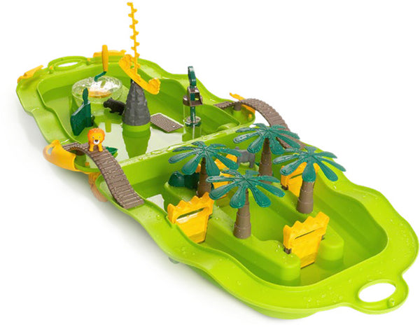 Jungle Water Fun Speelgoedkoffer Groen 18-delig