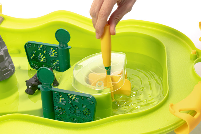 Starplay jungle waterpret speelgoedkoffer groen 18-delig