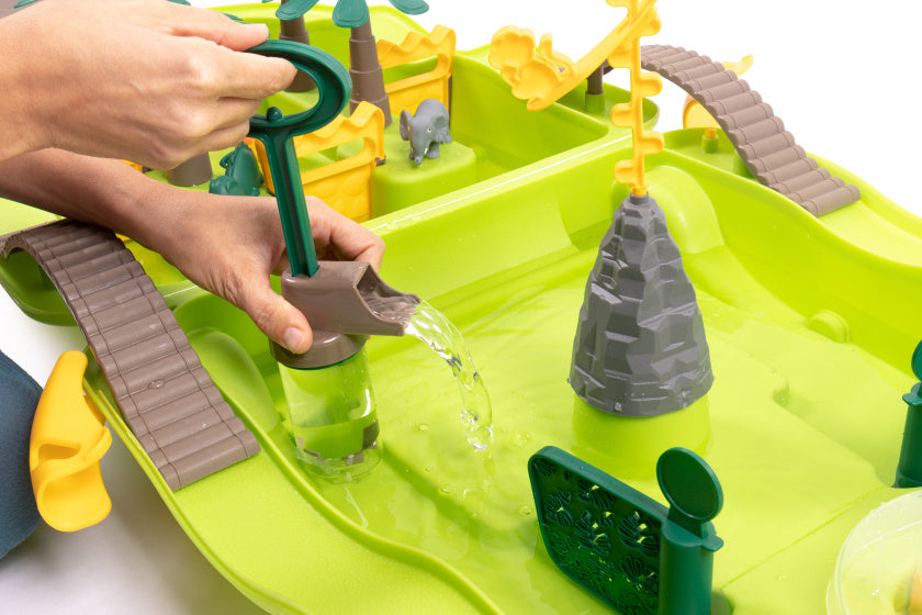 Starplay jungle waterpret speelgoedkoffer groen 18-delig
