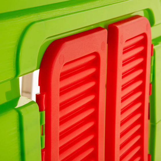 Magisch Speelhuis Junior 102 x 90 x 109 cm Grijs Wit Groen