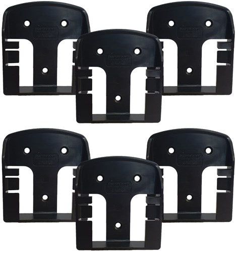 Stealthmounts bm-cas18-blk-6 accuhouder voor cas accu's | zwart | 6-pack - bm-cas18-blk-6