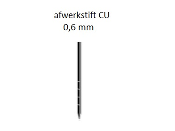 Dutack stift 0,60 18mm voor pin tacker 18 mm doos 10 duizend - 5116006