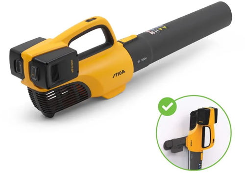 Stiga bl 300e | bladblazer | 3 serie | 0,5 kw | 43 m s | 12m³ min | exclusief accu lader, incl docking station - 273500001 st1