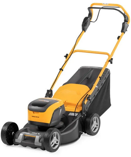 Stiga collector 48 s ae kit accu grasmaaier | 5 serie | 1,3 kw | 46 cm | zelfrijdend | ergo | inclusief 1x 5ah accu en lader - 2l0482008 st1