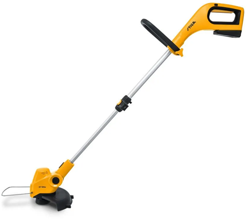 Stiga gt 100e accu bosmaaier | 1 serie | 0,15 kw | koolborstels | 25 cm | telescopisch | enkele draad | exclusief accu en lader - 271100008 st1