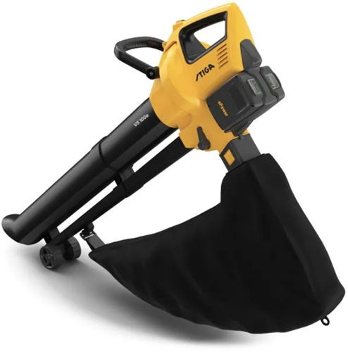 Stiga vs 100e | bladzuiger | 1 serie | 0,6 kw | inductie | 55 m s | 10 m³ min | exclusief accu lader, incl opzuigkit mondstuk - 271500098 st1