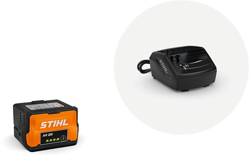 Stihl ak 20 accumulator starter set (1x 4.0ah accu + lader) - 45200075901