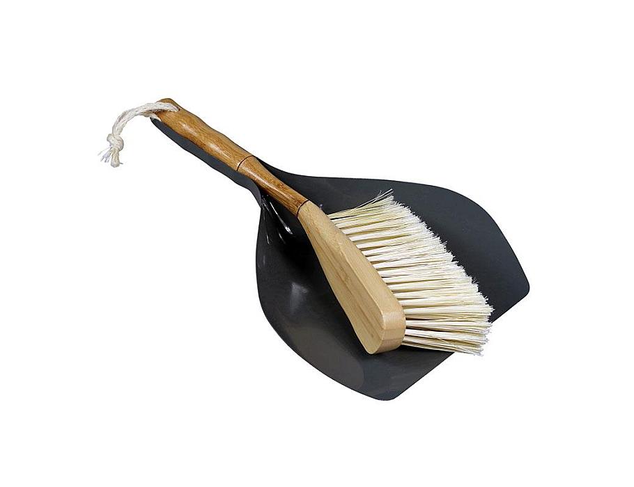 Cabanaz stoffer en blik - grijs