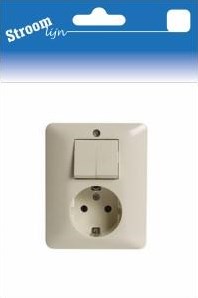 Stroomlijn inbouw combinatie ra peha serie creme 6602026