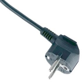 Stroomlijn verlengsnoer 3x1 zwart 10 mtr - 6666840