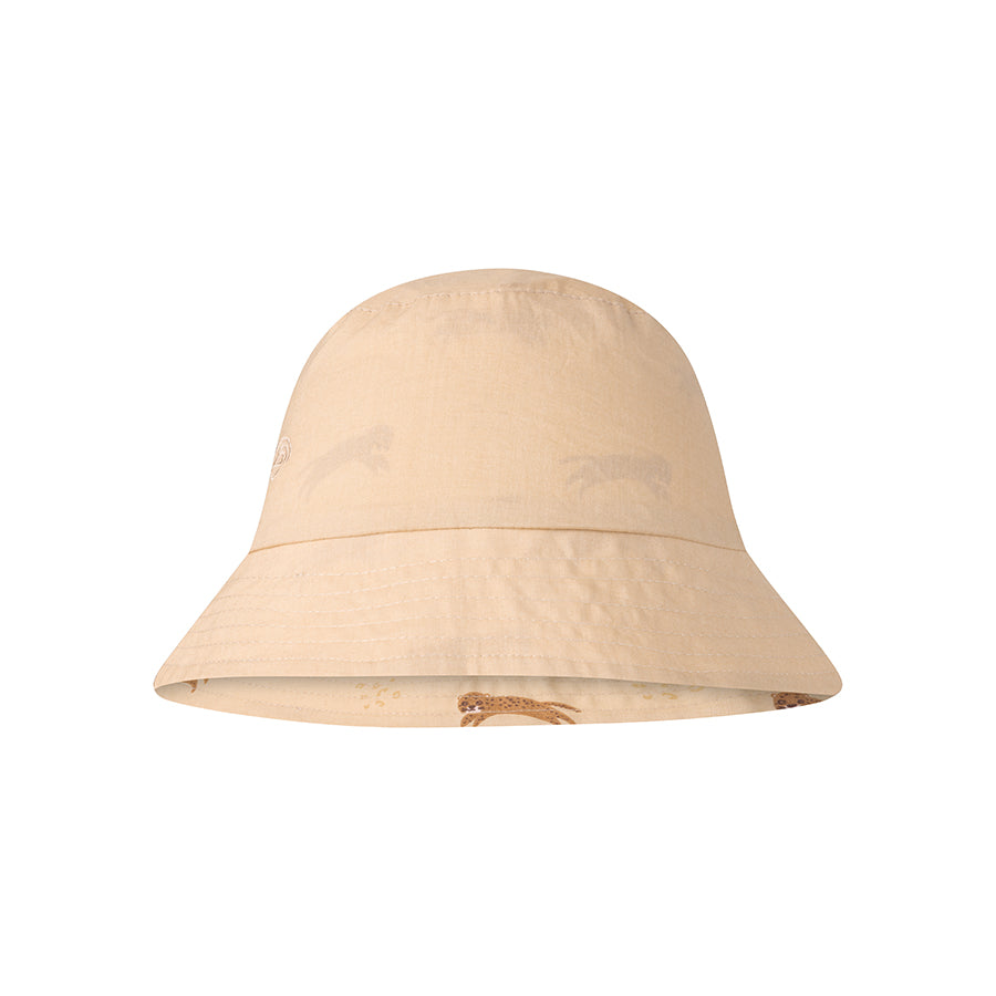 Roamer | bruin uv omkeerbaar zonnehoedje