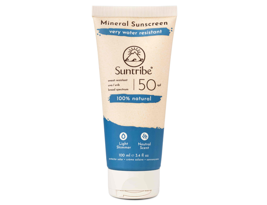 Suntribe zonnebrandcrème mineraal spf 50 lichaam en gezicht