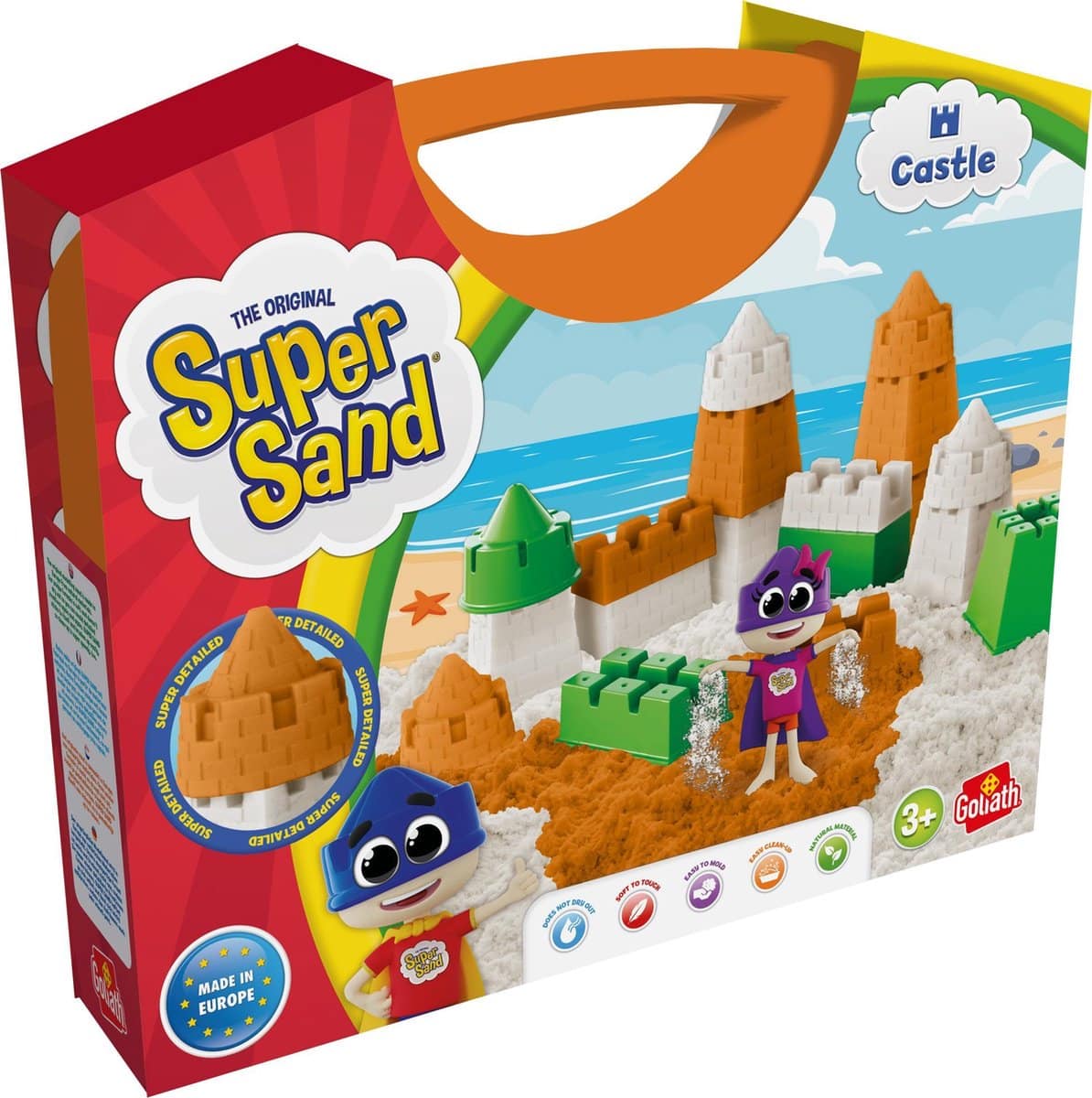 Super Zandkasteel in Koffer