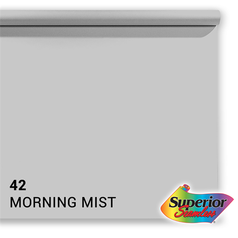 Papier de fond supérieur 42 Morning Mist 1,35 x 11m