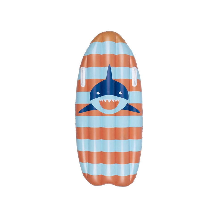 Tropische haai | meerkleurig opblaasbaar surfboard