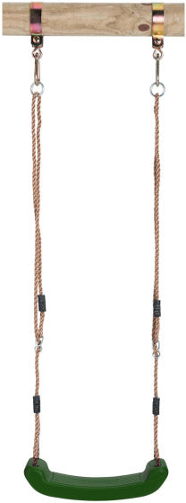 Schommelzitje Verstelbaar 43 x 17 cm Donkergroen