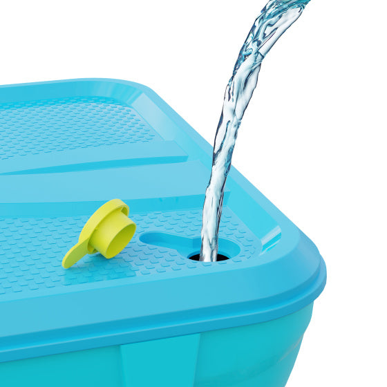 5-in-1 Multiplay Speelset met All Surface Basis Blauw Geel