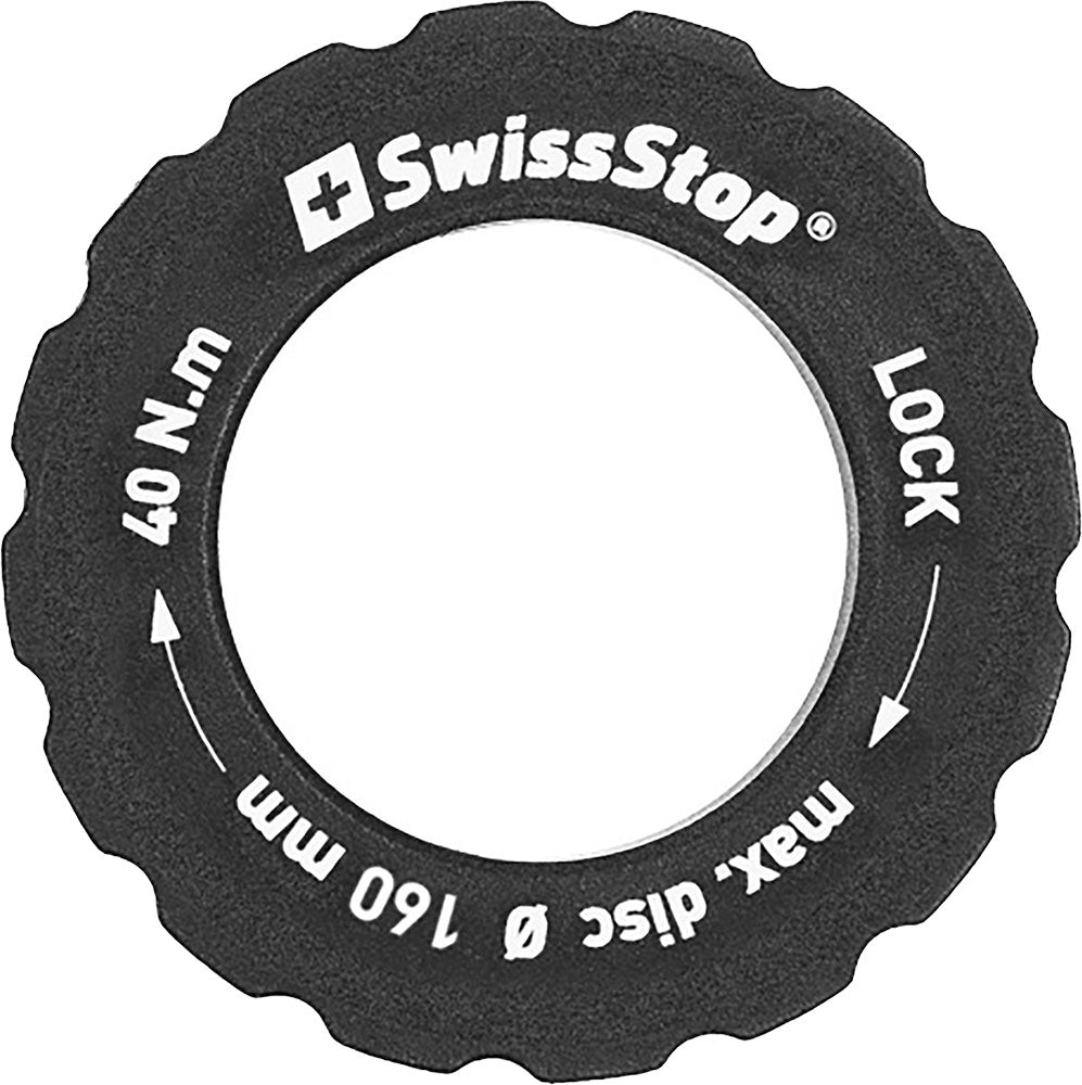 Swissstop - centerlock sluitring 220mm max