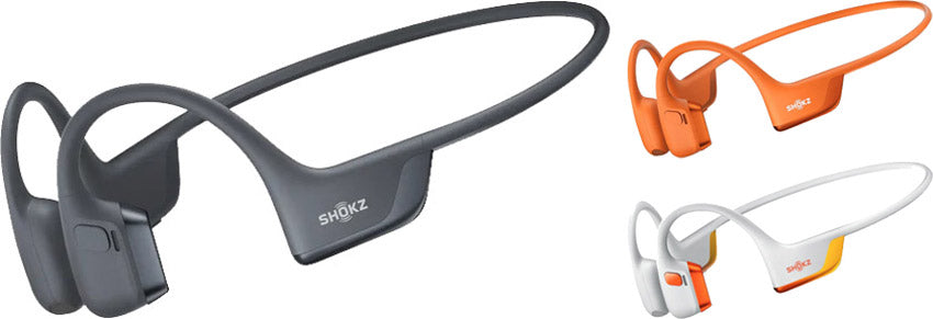 Shokz openrun pro 2 - headphones | white orange