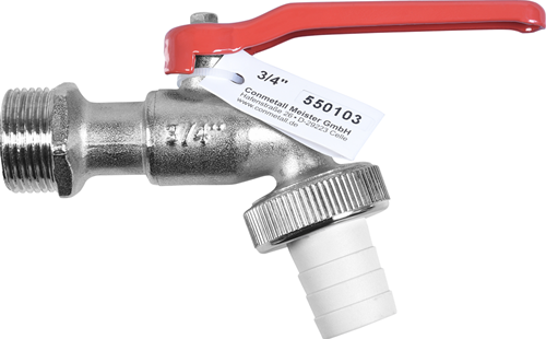 Cornat dubbeldienst-kogelkraan 3 4 mat ch - t300802