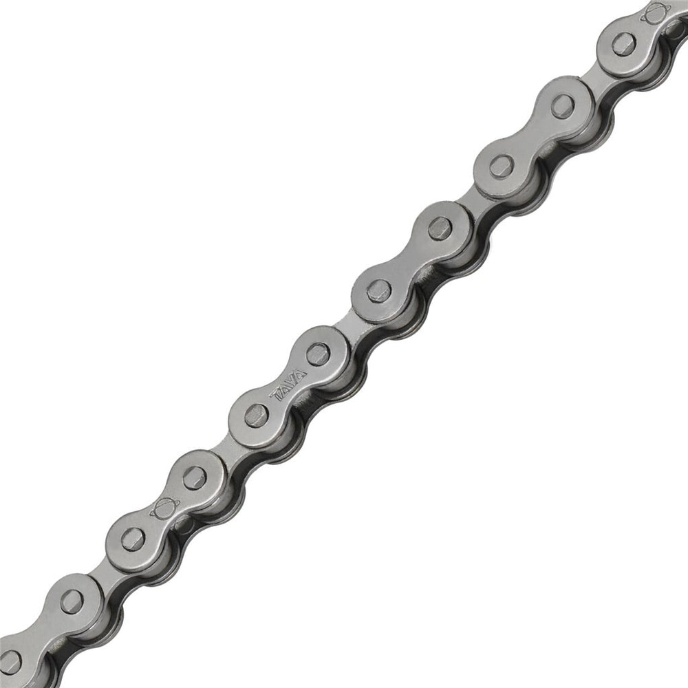 chaîne 408H antirouille 1 2 x 3 32 1S 112 maillons gris