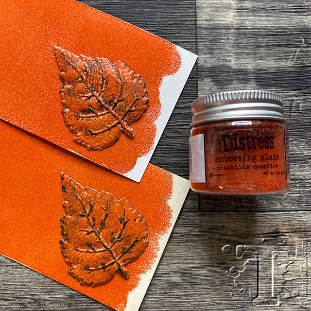 Ranger ink ranger • tim holtz distress embossing glaze crackling camp
