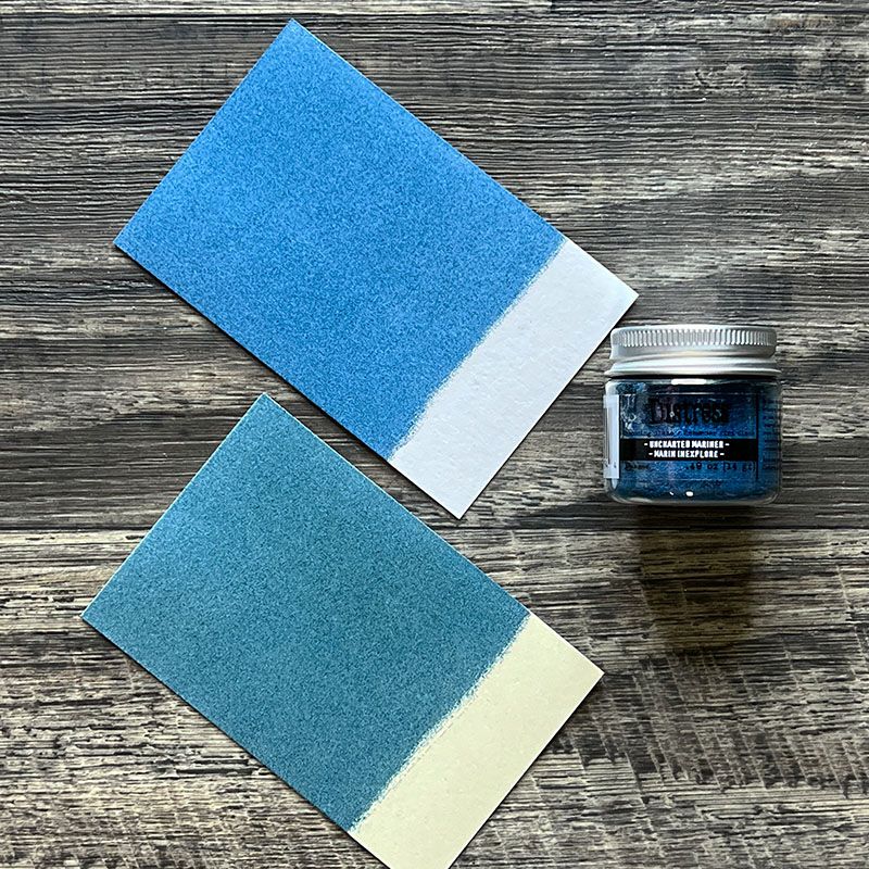 Ranger ink ranger • tim holtz distress embossing glaze uncharted mariner