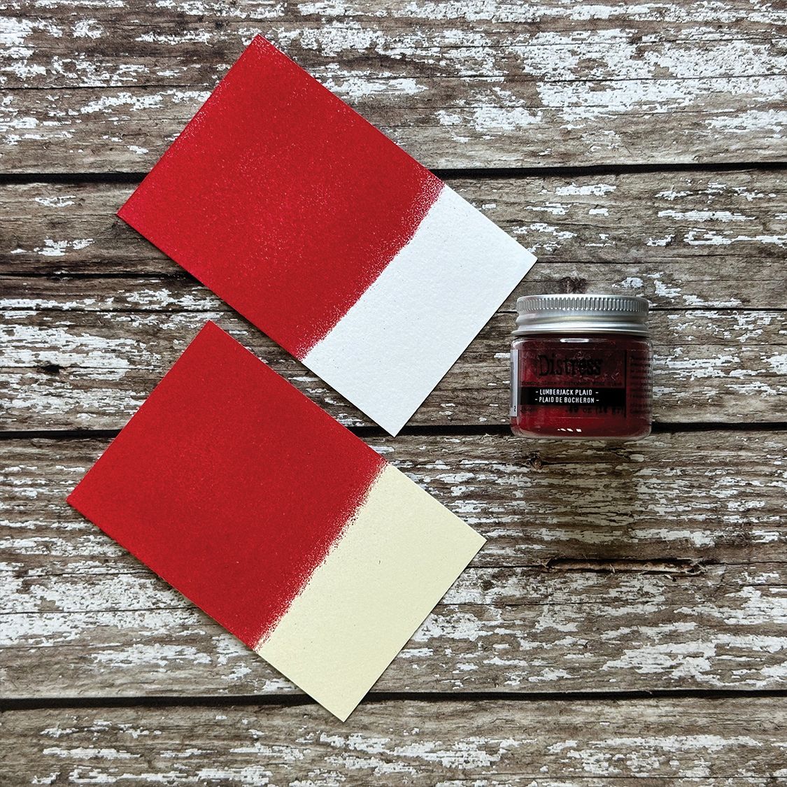 Ranger ink ranger • tim holtz distress embossing glaze lumberjack plaid