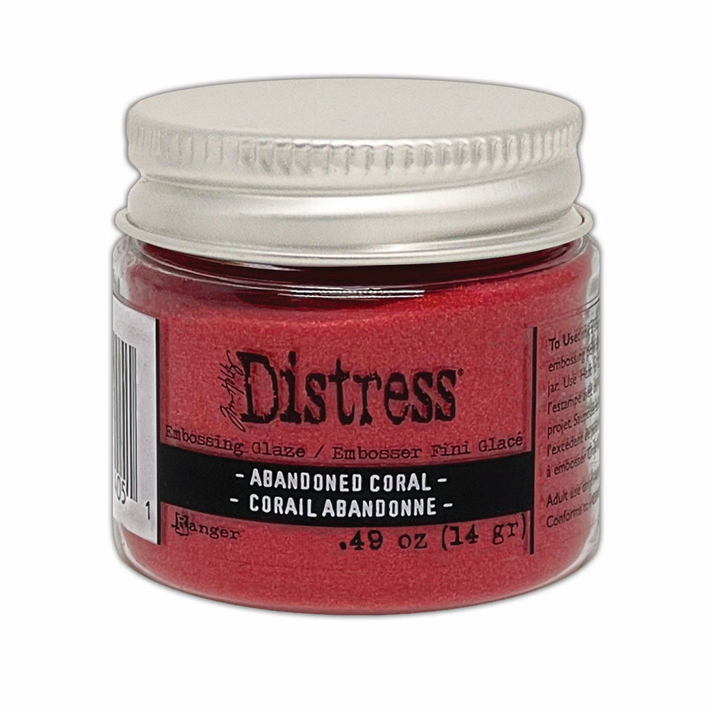 Ranger ink ranger • tim holtz distress embossing glaze abandoned coral