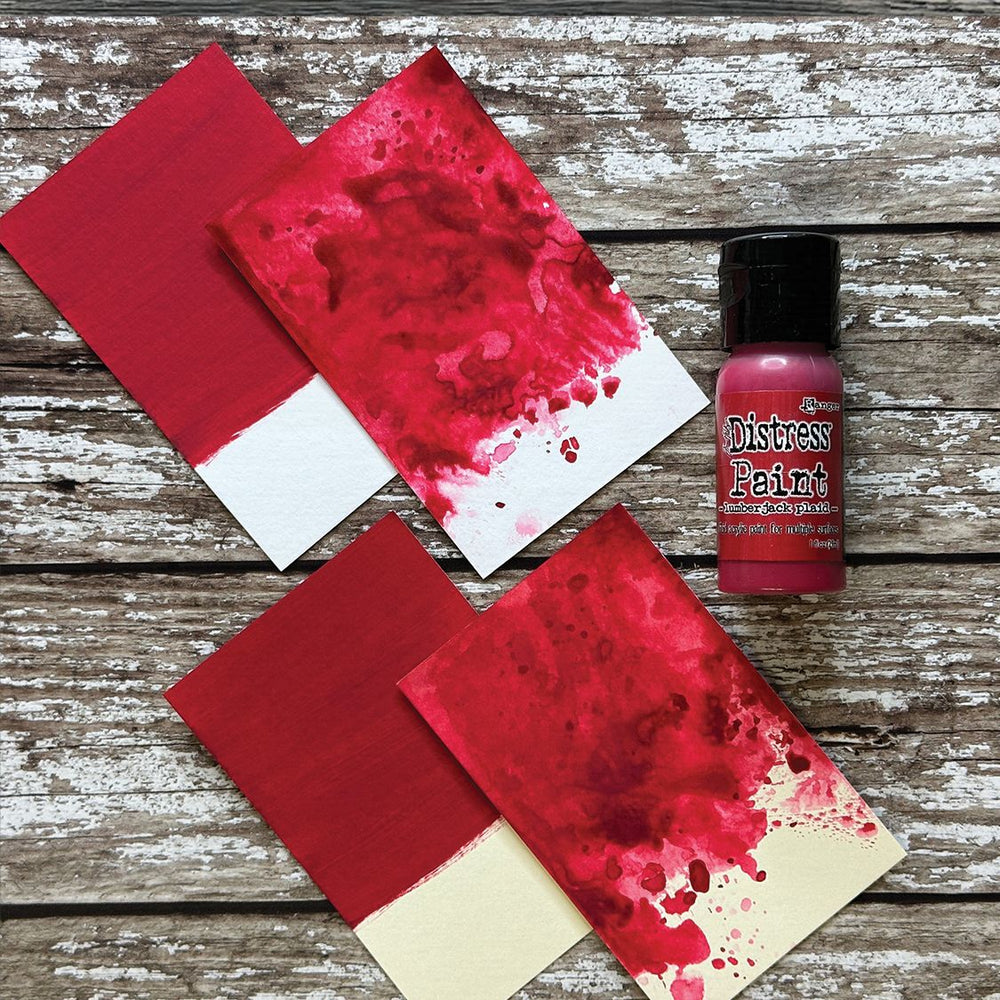 Ranger ink ranger • tim holtz distress flip cap paint lumberjack plaid