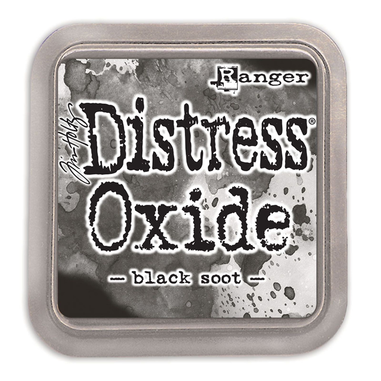 Ranger ink ranger • tim holtz distress oxide ink pad black soot