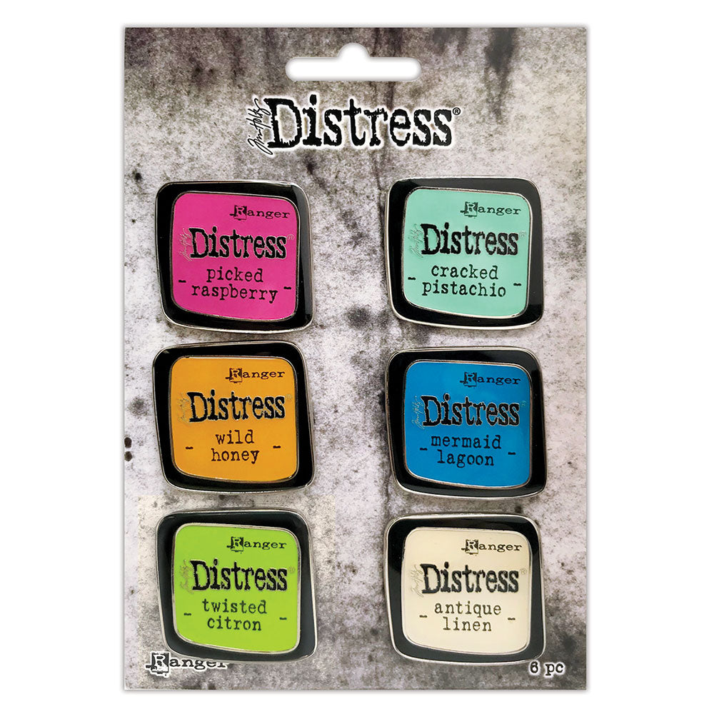 Ranger ink ranger • tim holtz distress enamel pin set 1