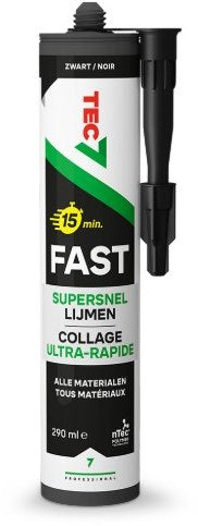 Tec7 fast zwart patroon 290ml - 538106000