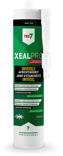Tec7 xealpro afdichtingskit zwart patroon 310ml - 528003000